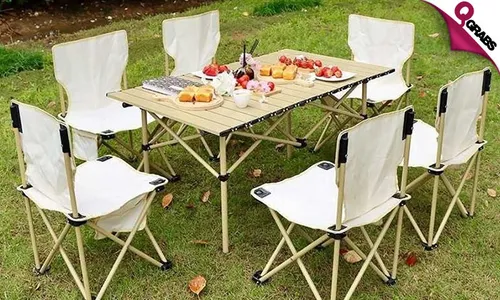 Foldable Camping Table & Chairs!